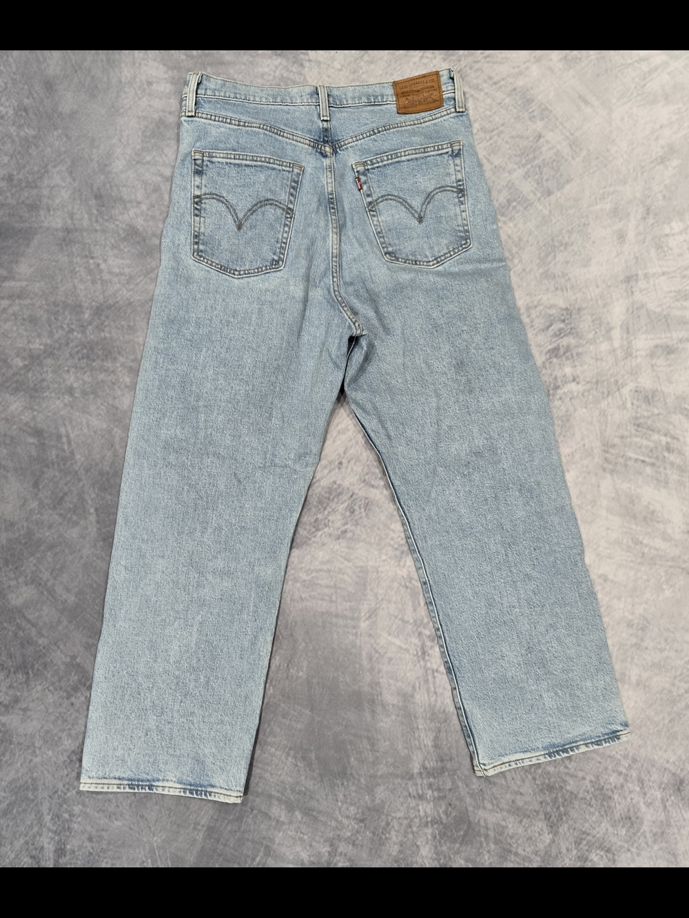 Signature by Levi Strauss Light Blue High-Waist Wide Leg Jeans - Picture 3 of 7